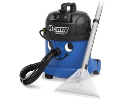 Numatic Henry Wash HVW370 - Sproei-extractiemachine stofzuiger - Tapijtreiniger - Blauw