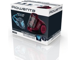 Rowenta Swift Power Cyclonic - Compacte stofzuiger zonder zak - 900W - Bordeaux Rood
