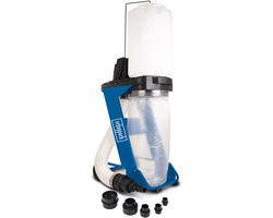 Scheppach Stofafzuiging DC500 - 550W - Spaanafzuiging voor houtspaanders en zaagsel - Incl. 4-delige adapterset - 75L
