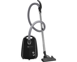 SEBO AIRBELT E1 Nero Zwart - Lichte sledestofzuiger - Met stootrand voor bescherming meubilair - Accessoires makkelijk opgeborgen