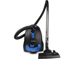 Stofzuiger met herbruikbare Zak – Snoerlengte 7 meter – Lichtgewicht - HEPA – Zwart – Vivid Green