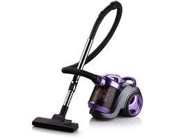 Stofzuiger Zonder Zak 1200W - inhoud 3,0 L - lichte stofzuiger voor tapijt en harde vloeren-Paars