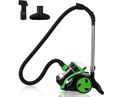 Stofzuiger Zonder Zak - Stofzuigers - Dierhaarbestendig -Vacuum Cleaner Zakloos - Geschikt Voor Dierenharen - 900W - Sterke Zuigkracht - Groen