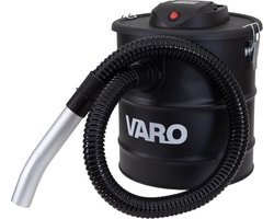 Varo 1200W 20 liter As stofzuiger- openhaard- bbq - zuigt as tot 40 graden