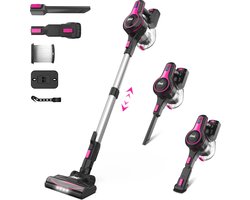 Wildor® Stofzuiger - Draadloos - Hand - Handstofzuiger - Stokzuiger - Schoonmaken - Huisdier - Haar - Tapijt - 20Kpa - 180W