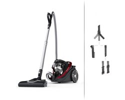 zakloze stofzuiger 500w 59db rood/zwart - rowenta - RO7933EA