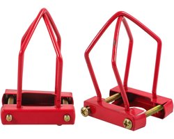 2 stuks sprinklerkop beschermhoes strippers guard sprinkler veiligheidskooi sprinklerkop dop brand sprinkler afdekking rood ijzer