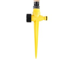 360° Tuin Sprinkler Rotatie - Roterende Sproeier voor Gazon en Tuin - Instelbare Waterstraal - Efficiënte Irrigatie - Duurzaam en Weerbestendig - Besproeiingssysteem voor Tuin en Planten