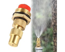 5-delige Verneveling Nozzle Set voor Tuin Irrigatie, G1/2 Buitendraad Sproeikoppen