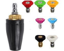 Dolaso Hogedruk roterende sproeier, 4000 PSI turbine roterende sproeikop