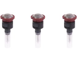 Draaibare sproeikop voor tuin, 3-delige set