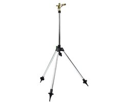 GEKO Impulse sproeier op verstelbare standaard - Aluminium, staal en messing - Bereik tot 24m