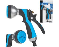 GEKO Metalen tuinsproeier - 7 standen - Verstelbaar - Antislip handgreep