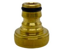 Kraan adapter naar Gardena - 3/4 Messing