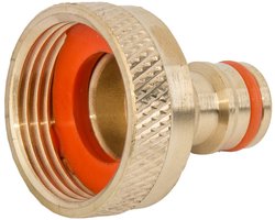 Kraan adapter naar Gardena - Haaks - 1/2 Messing
