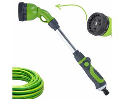 Lomera Tuinspuit - Tuinsproeier - Verstelbare Tuinspuit - Spuitpistool Tuinslang - Spuitkop Tuinslang - Sproeibroes - Watersproeier