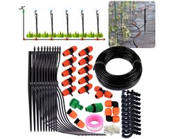 Set voor AUTOMATISCHE besproeiing van gazons, irrigatie met een roterende sproeier van 20 m + accessoires