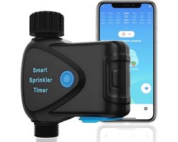 Slimme WiFi-watertimer voor Tuinbewatering - Draadloze Sproeier Timer Compatibel met Smart Home