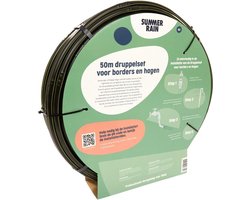 SummerRain - beregeningssysteem - startset druppelset voor borders en hagen - 50 meter