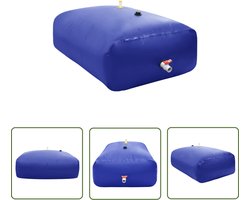 The Living Store Opvouwbare Wateropslagtank - 250 x 200 x 100 cm - PVC - 5.000 L - Duurzaam