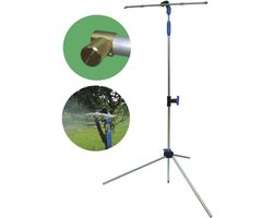 Tuin spuitnevelkoeling met Douche - Buiten vernevelaar terras met Roestvrijstalen Sproeiers - mistkoelsysteem voor een Koele Tuinervaring