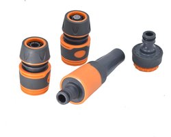 Tuinbewateringsset met spuitpistool en sproeikoppen - Ideaal voor planten, dieren en huishouden