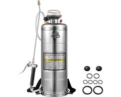 Tuinsproeier - 12L - Ultrasone Nevelmachine - Rvs - Nevelmachine - Geschikt voor Huis Tuin Toeristenvoertuigen Speciale Voertuigen - Zilver
