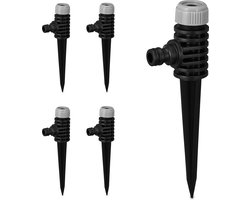 tuinsproeier set van 5 - klikaansluiting - tot 30 m² - gazonsproeier - kleine tuin