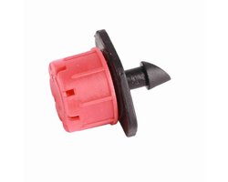 Verstelbare Tuin Irrigatie Waterstroom Druppeldop voor 3Mm/5Mm - 4Mm/7Mm Tubes - 50/100/150 Stuks - Eenvoudige Installatie - Brede Dekking - Barb Draadverbinding (150)