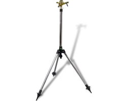 vidaXL - Tuinwatersproeier - impuls - verzinkt - met - statief