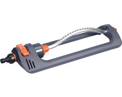 Vierkante Sproeier - Gazonsproeier - Tuinsproeier - 19 Holes - Voor Gelijkmatige Oppervlaktebewatering van 90-220 m² - Bereik 7-17 m - Sproeibreedte tot 13 m - Met Roestvrijstalen Filter