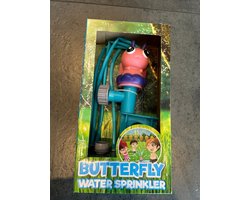 Watersproeier butterfly - Water Sprinkler - Zwemspeelgoed - Waterpret zonder zwembad - waterplezier - Tuinslang aan te sluiten op kraan