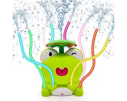 Watersproeier voor kinderen en huisdieren- zomerspeelgoed voor buiten- tuinspellen met 8 wiebelbuizen- bevestiging voor tuinslang- buitenspelen