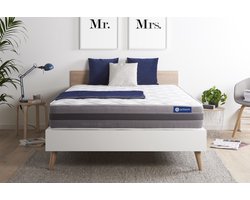 Actilatex relax matras 120x220cm , Latex en traagschuim , Vrij stevig, 5 comfortzones