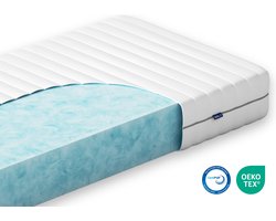 Akkon® Hybrid Matras 140x200 - 21 cm dik | Koudschuim HR45 - Afneembare tijk - Premium Comfort - Kwaliteitsmatras