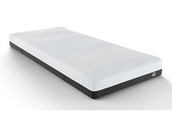 Beter Bed Maxi Easy Touch Matras 140x200 cm - Koudschuim - Stevig, 400 veren p/m² - Matras met Warm Ligcomfort - met Afritsbare Hoes - 140 x 200 x 18 cm
