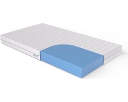 Deluxe Topper Koudschuim 140x200 - Hybride 12cm dik - Bamboo Tijk