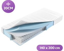Densi Matras - 140x200 – Pocketveer - 7 comfortzones - Tweepersoonsmatras – HR Medium