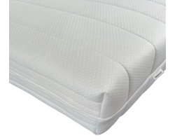 EasyBedden®  140x200 Kindermatras - 17 cm dik | Koudschuim Hybride Schuim - Luxe Tijk - 100 % Veilig - ACTIE !!!