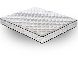 iLoveSleep - Matras RIO 180x200 Traagschuim met Koudschuim Matras - Dikte 20 cm - ademend vermogen - Stijfheid h2