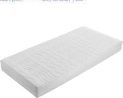 Matras 140x190 - 14cm dik - HR Koudschuim - Afritsbaar hoes - contour gesneden 7-zone - Ergoline