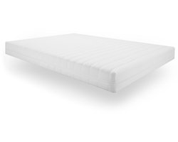 Matras - 140x200 - 7 zones - koudschuim - premium tijk - Allergievriendelijk - 15 cm hoog - Gemiddeld