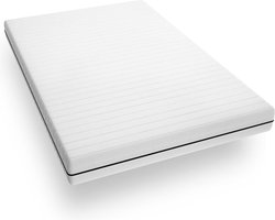 Matras 160x200 cm - Comfortschuim - Wit - Matrassen - Gemiddeld- Mister Sandman - Goede kwaliteit