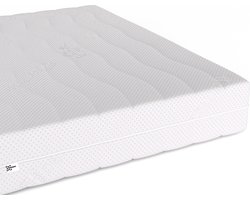 Matras - 180x200 - 7 zones - koudschuim - premium plus tijk - 14 cm - Gemiddeld