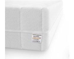 Matras - 180x200 - 7 zones - koudschuim - premium plus tijk - 15 cm hoog - Zacht