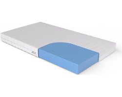 Matras Bamboo 90x200 - Hr koudschuim - 20cm dik - Afneembare tijk wasbaar - Hotel kwaliteit - 90 x 200 cm Koudschuim