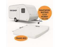 Matras Fransbed MAATWERK Hobby Caravan 460/495 Koudschuim circa 16 cm