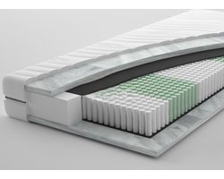 Nora Sleep - Tweepersoons - 160x200 - 21cm dik - Pocketveer matras - Antiallergisch