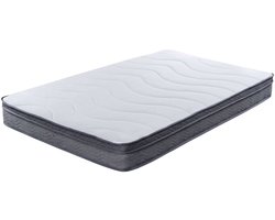 SEVEN - Carbon Spuhl Hybrid matras - 140x200 - 20 cm dik - Anti-Allergie