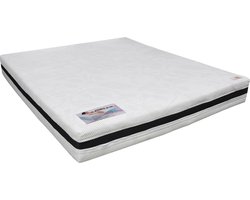 Slaaploods.nl Prince de Luxe® - 160x200 cm - Pocketvering Matras met Koudschuim - Medium - 25 cm dik